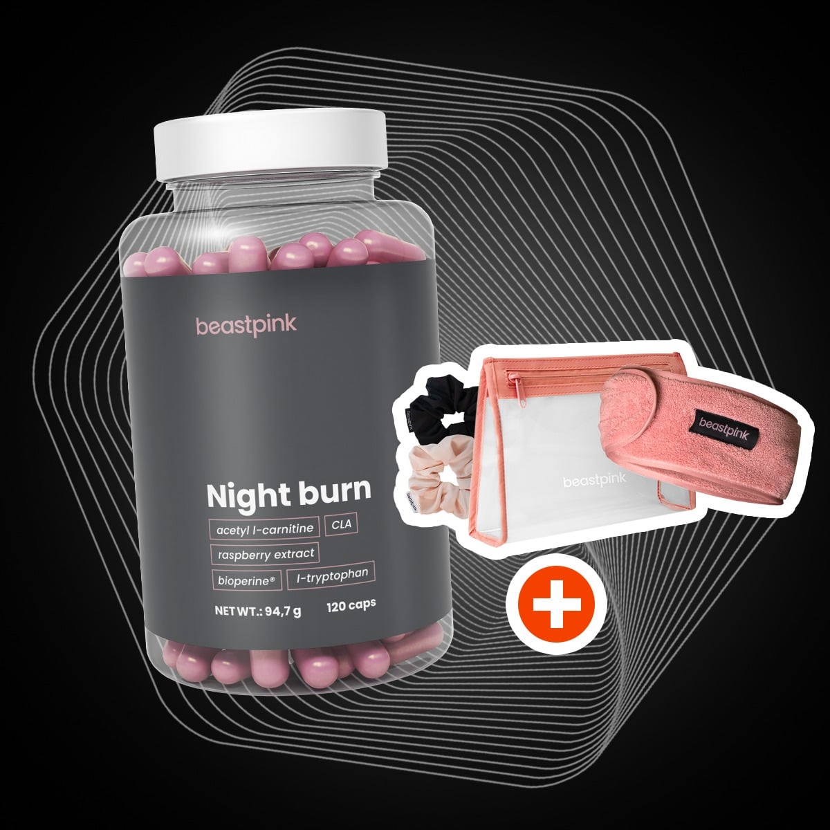 Night Burn - BeastPink + dárek