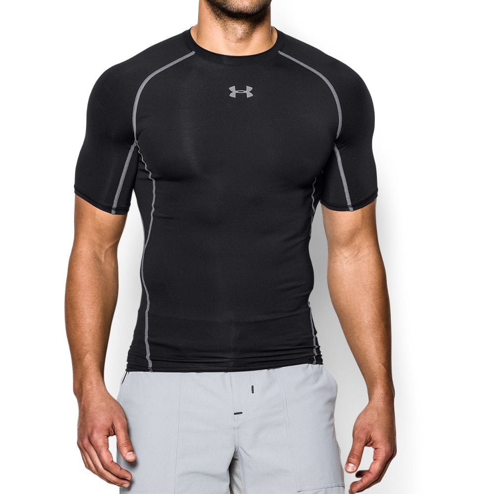 Kompresní tričko HG Armour SS Black - Under Armour