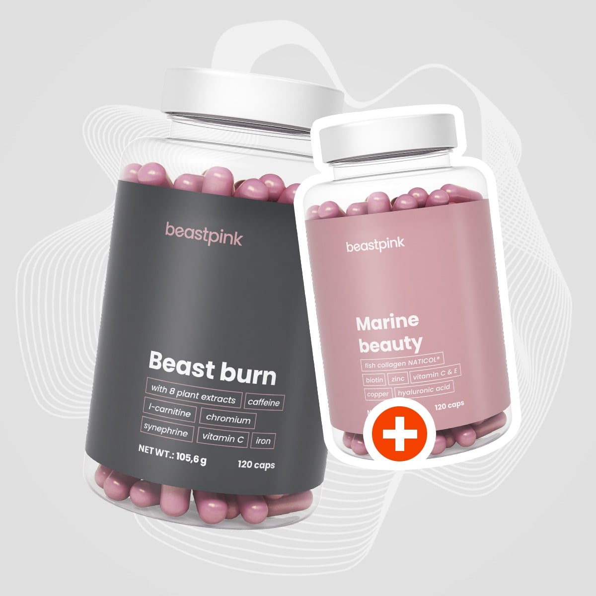Beast burn - BeastPink + dárek