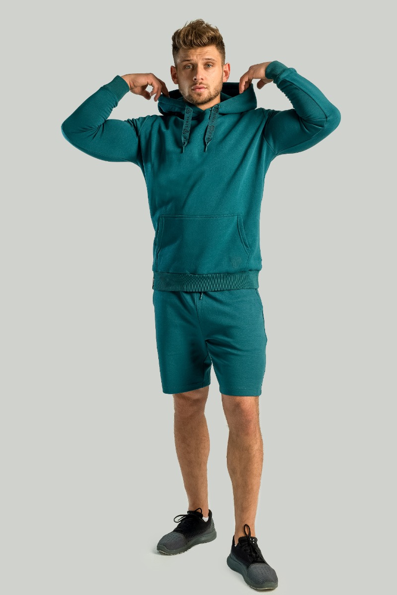 Mikina Hoodie Aster Deep Teal - STRIX deep teal XXL
