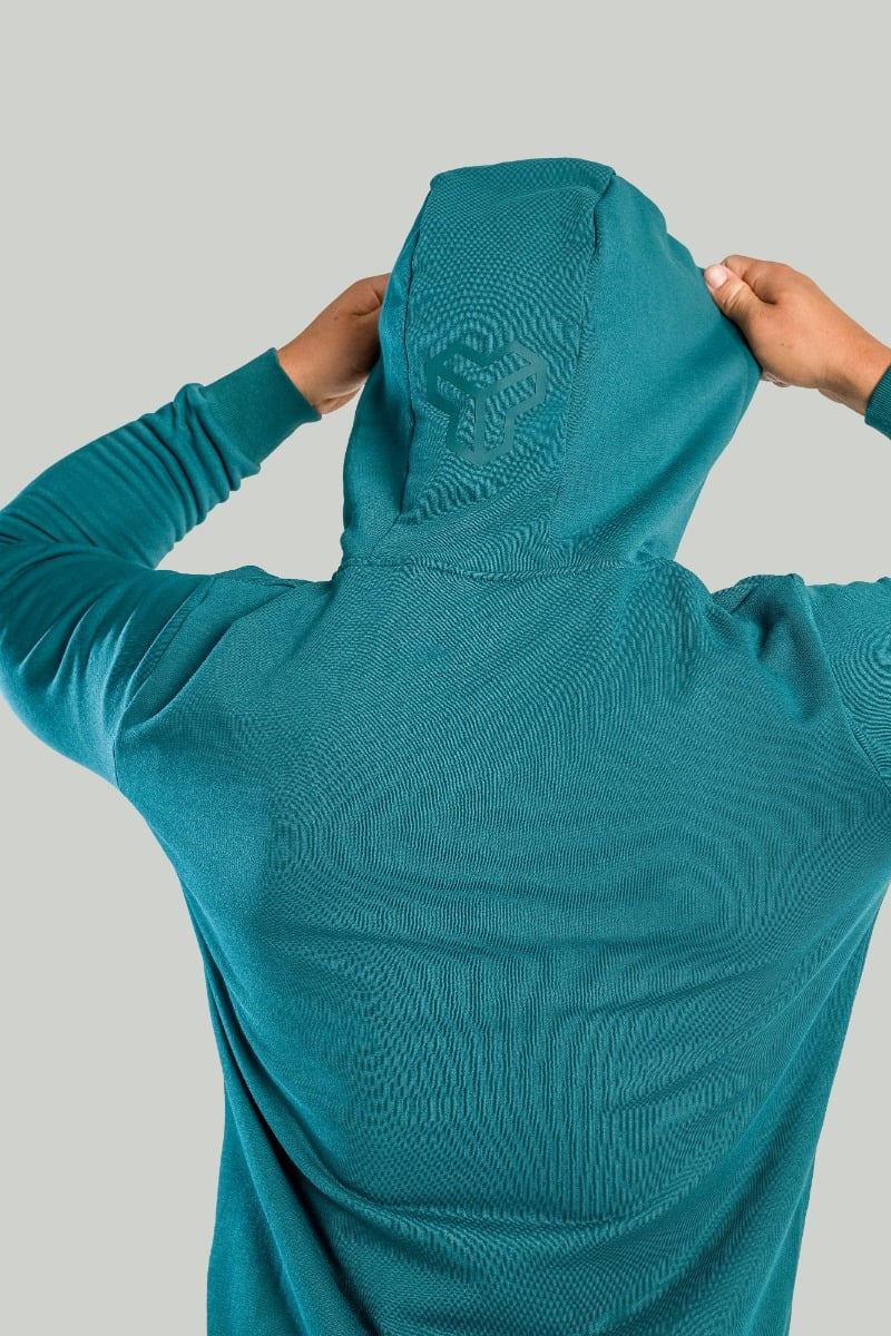 Mikina Hoodie Aster Deep Teal - STRIX deep teal XXL
