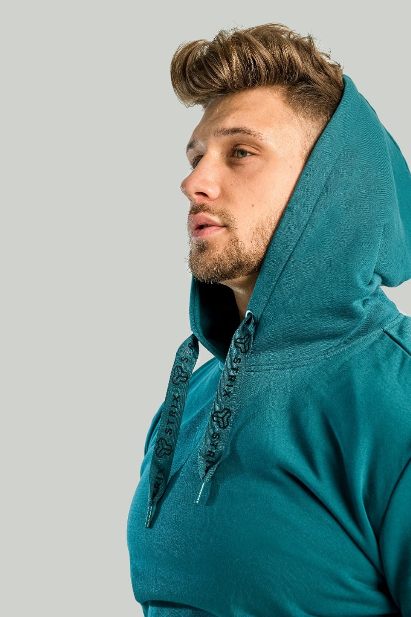 Mikina Hoodie Aster Deep Teal - STRIX deep teal XXL
