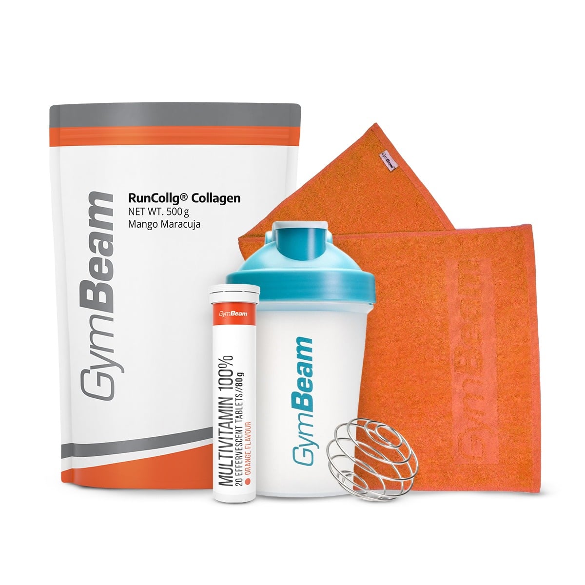 Hydrolyzovaný kolagen RunCollg® s vitamínem C - GymBeam + dárky 