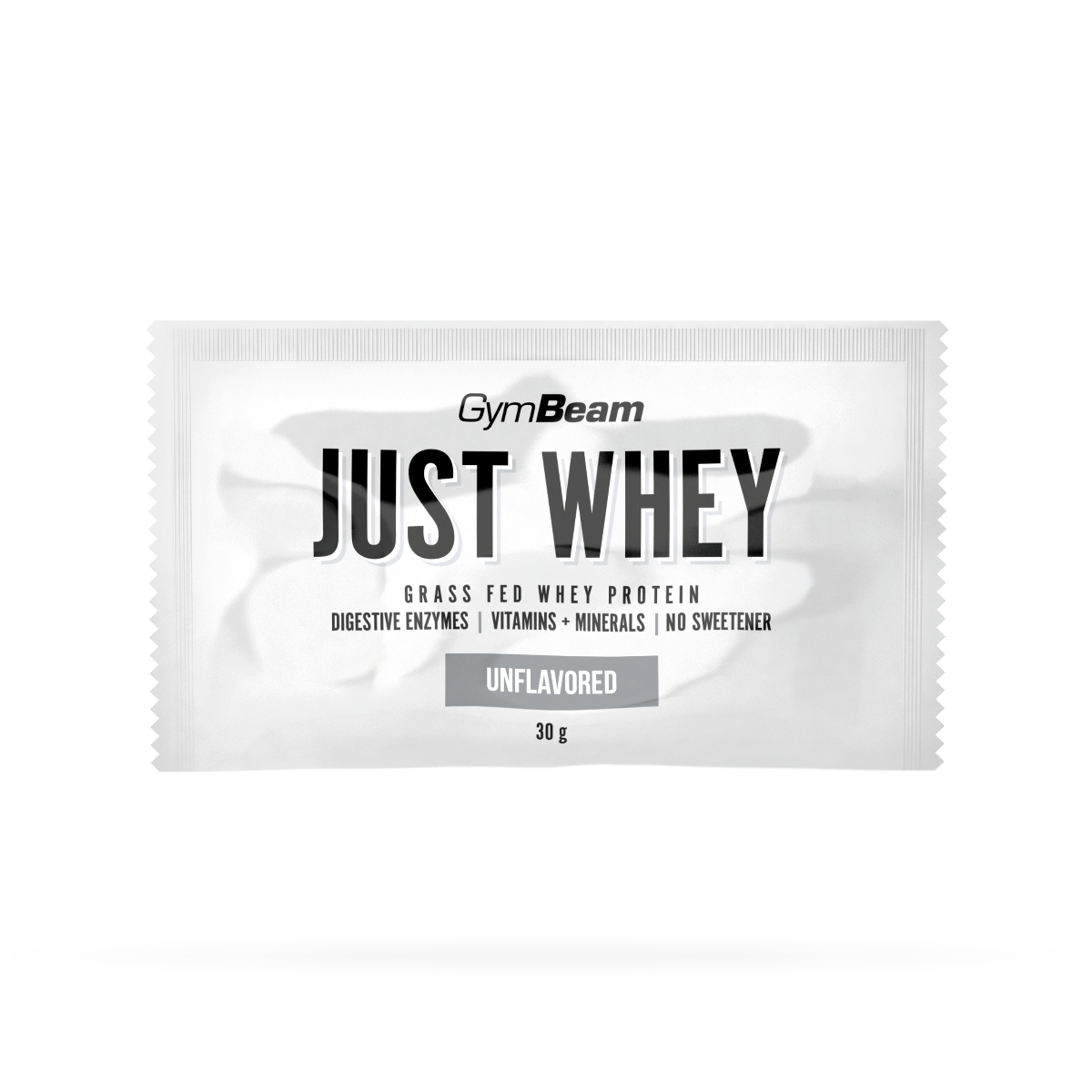 Vzorek proteinu Just Whey - GymBeam bez příchuti 400 x 30g