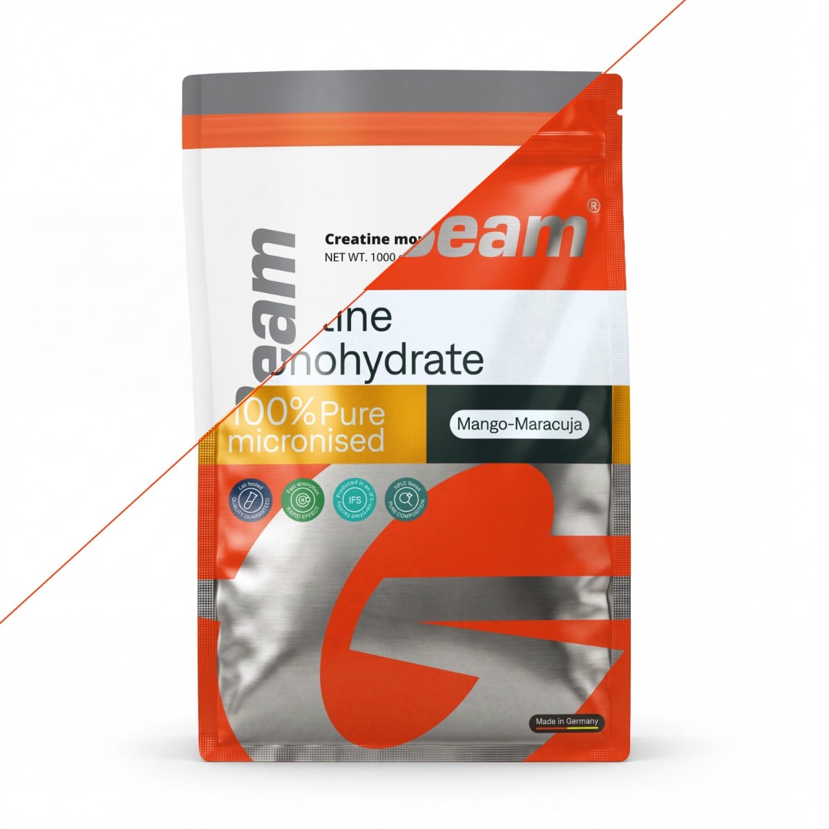 100% Mikronizovaný kreatin monohydrát - GymBeam