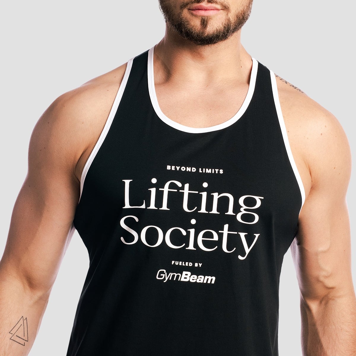 GymBeam Tílko Lifting Society Black (obrázek 4)