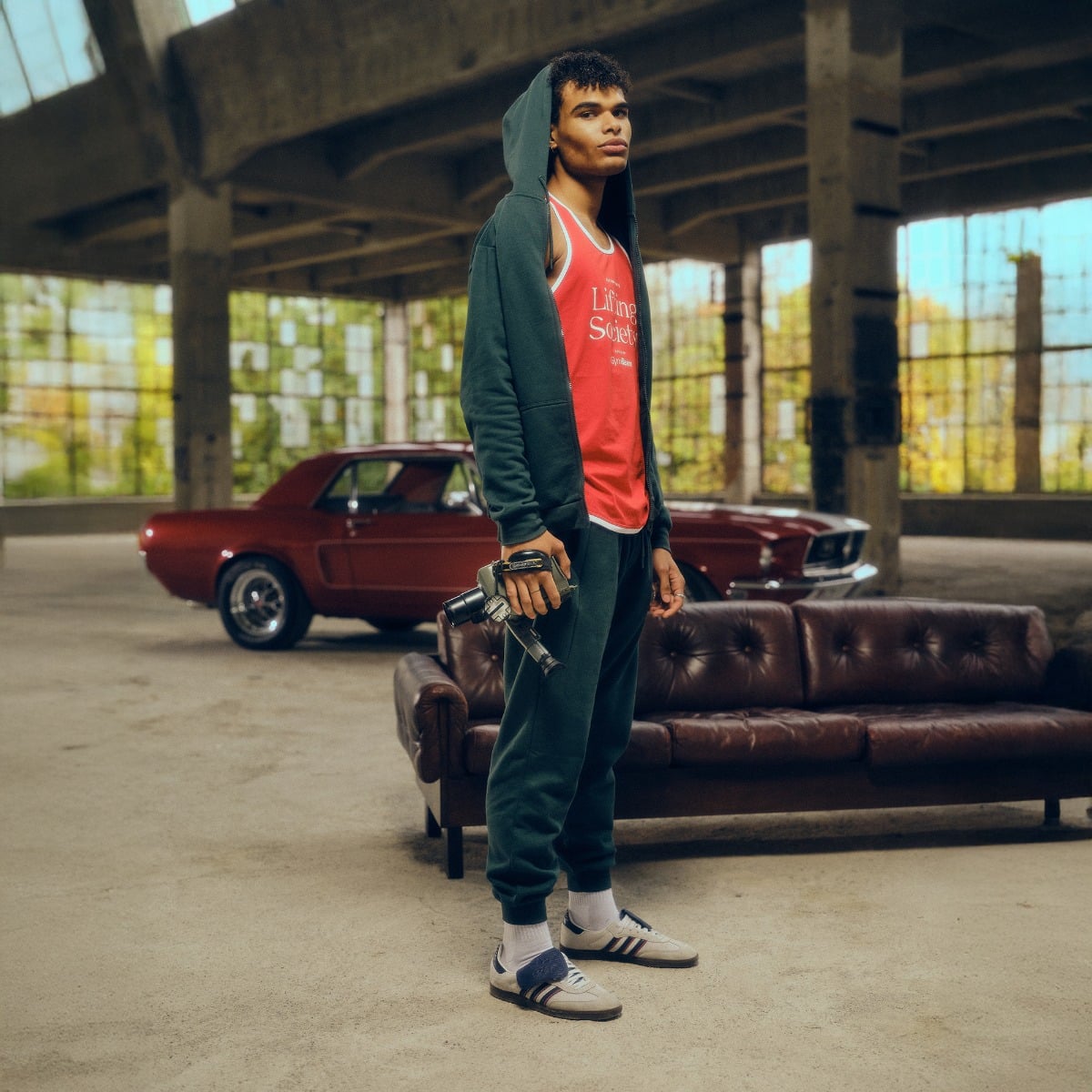 GymBeam Tílko Lifting Society Flame