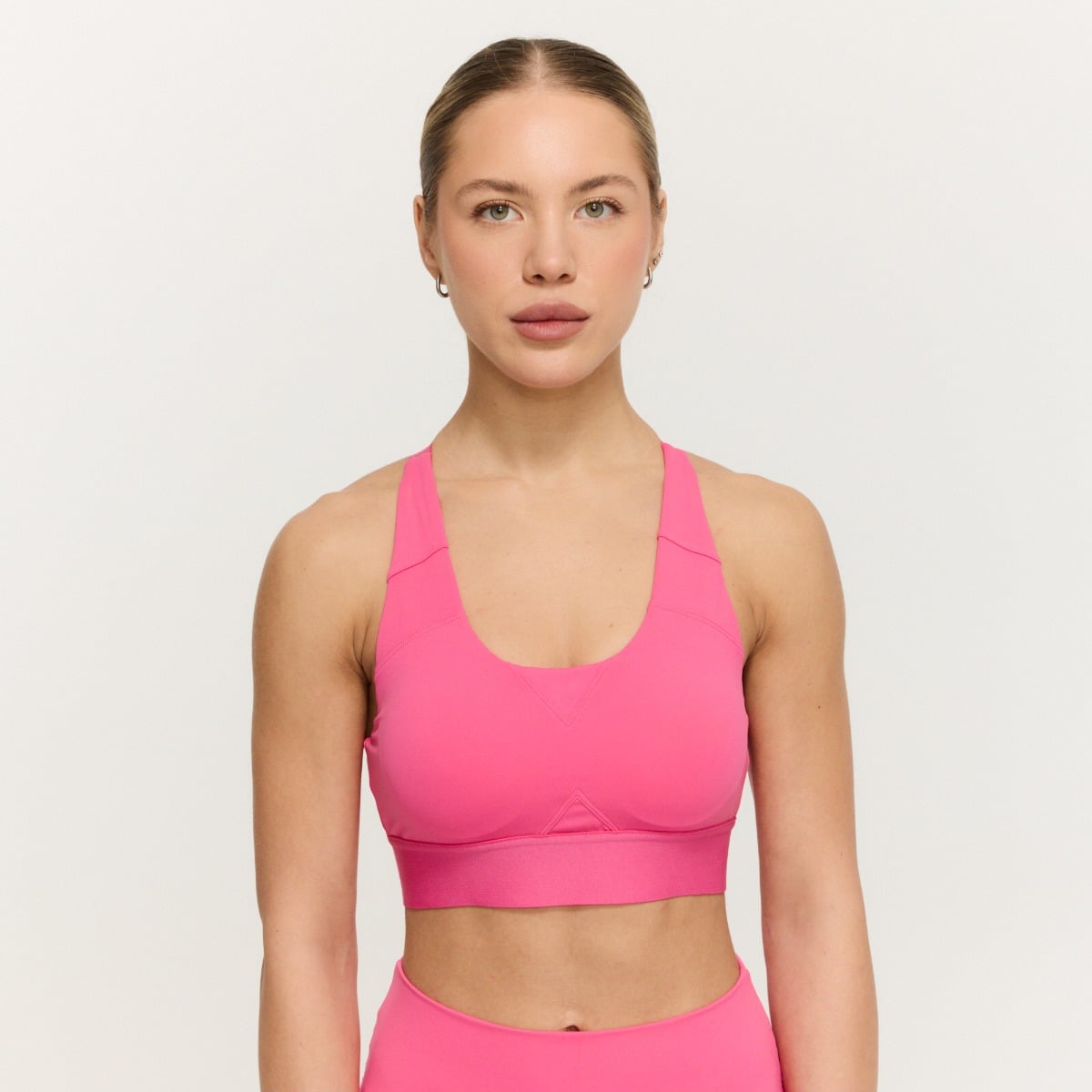 Sportovní podprsenka Limitless Dragonfruit - GymBeam