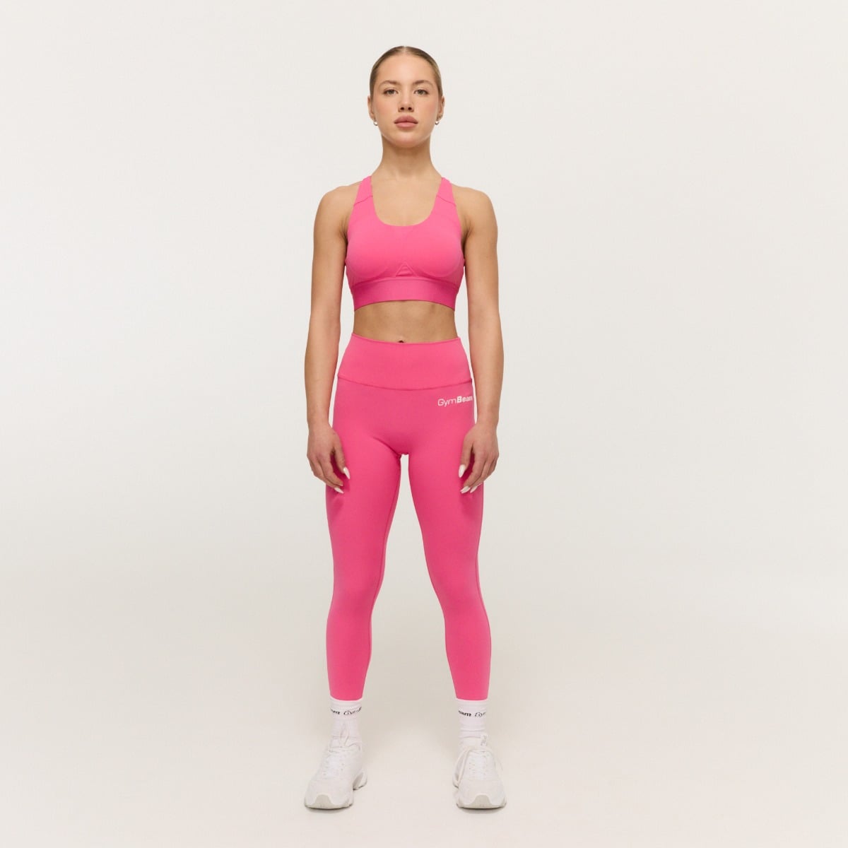 GymBeam Dámské legíny Limitless s vysokým pasem Dragonfruit (obrázek 5)