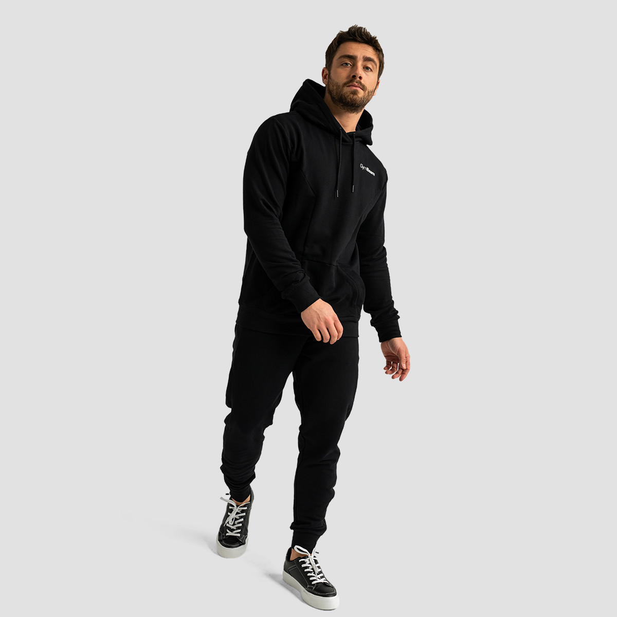 GymBeam Mikina Limitless Hoodie Black (obrázek 5)