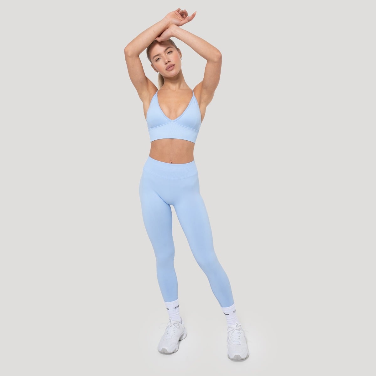 GymBeam Dámské Legíny Luma Baby Blue (obrázek 5)