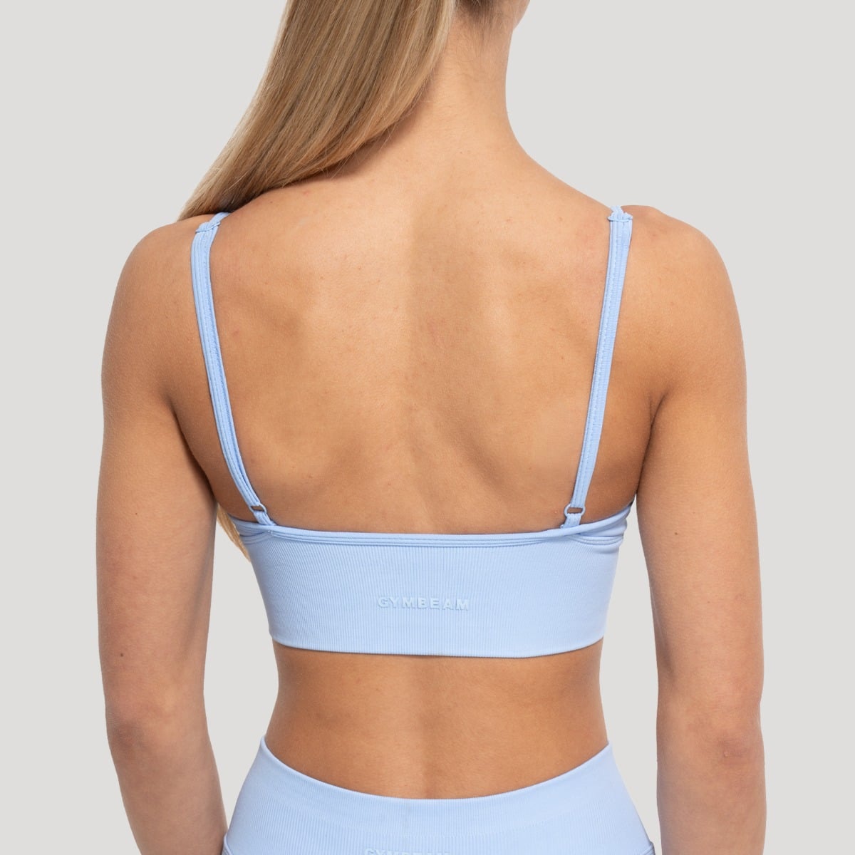 Sportovní podprsenka Luma Baby Blue - GymBeam