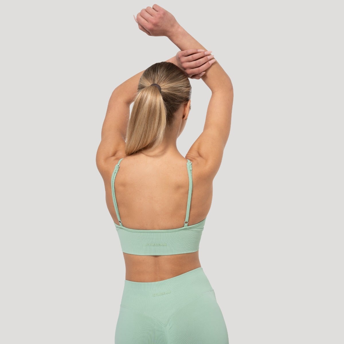 Sportovní podprsenka Luma Pistachio - GymBeam