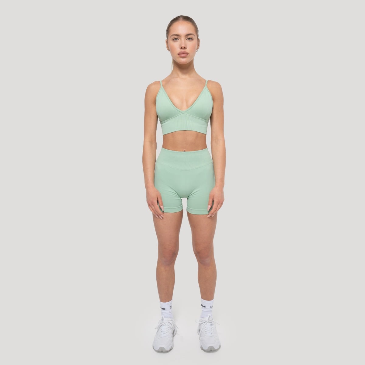 GymBeam Sportovní podprsenka Luma Pistachio (obrázek 5)