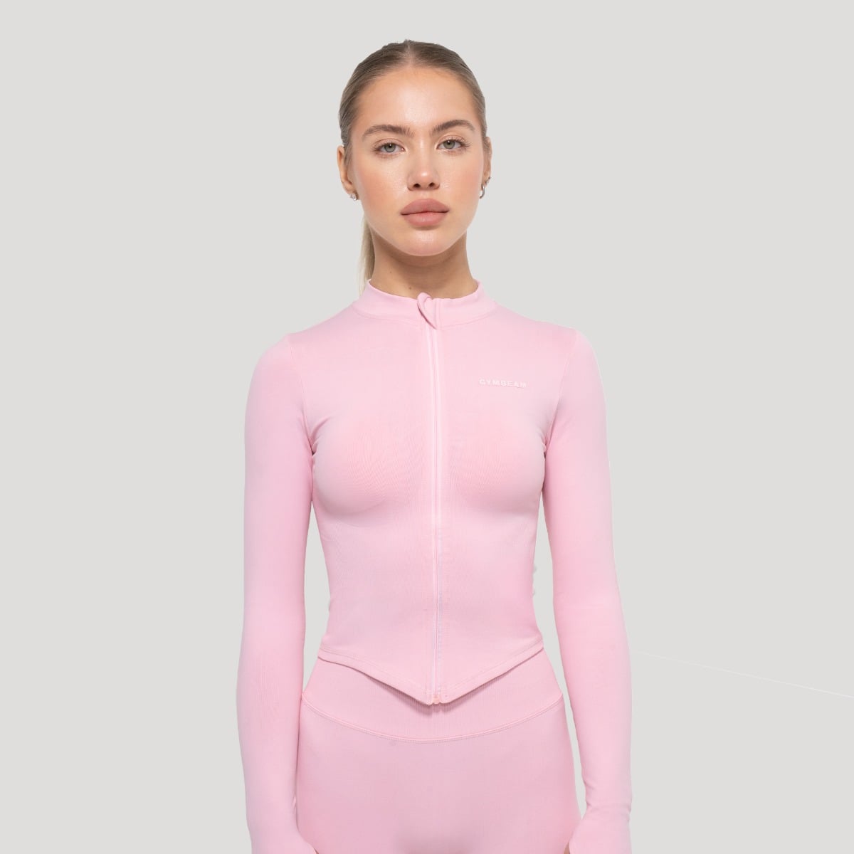 Dámský sportovní top Luma Baby Pink - GymBeam