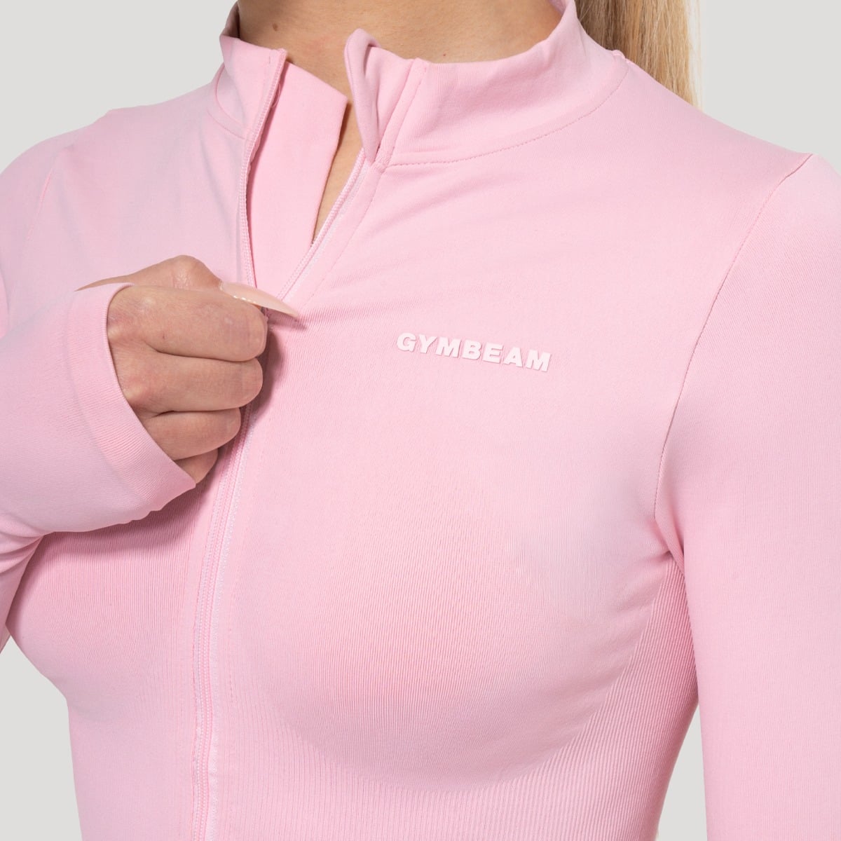 Dámský sportovní top Luma Baby Pink - GymBeam růžová S