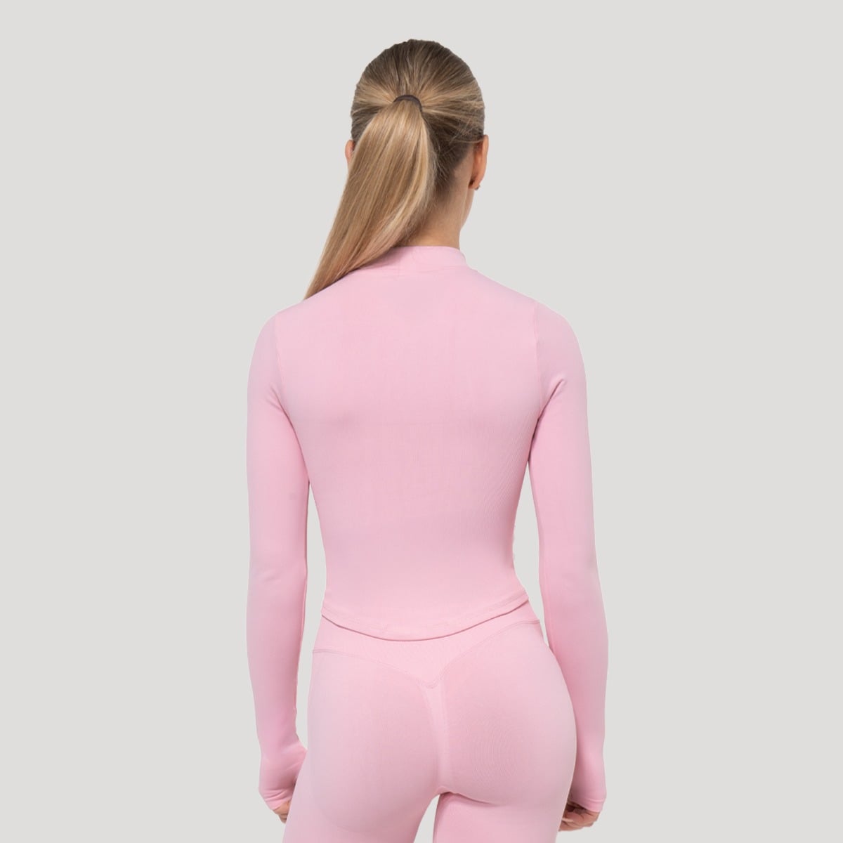 Dámský sportovní top Luma Baby Pink - GymBeam