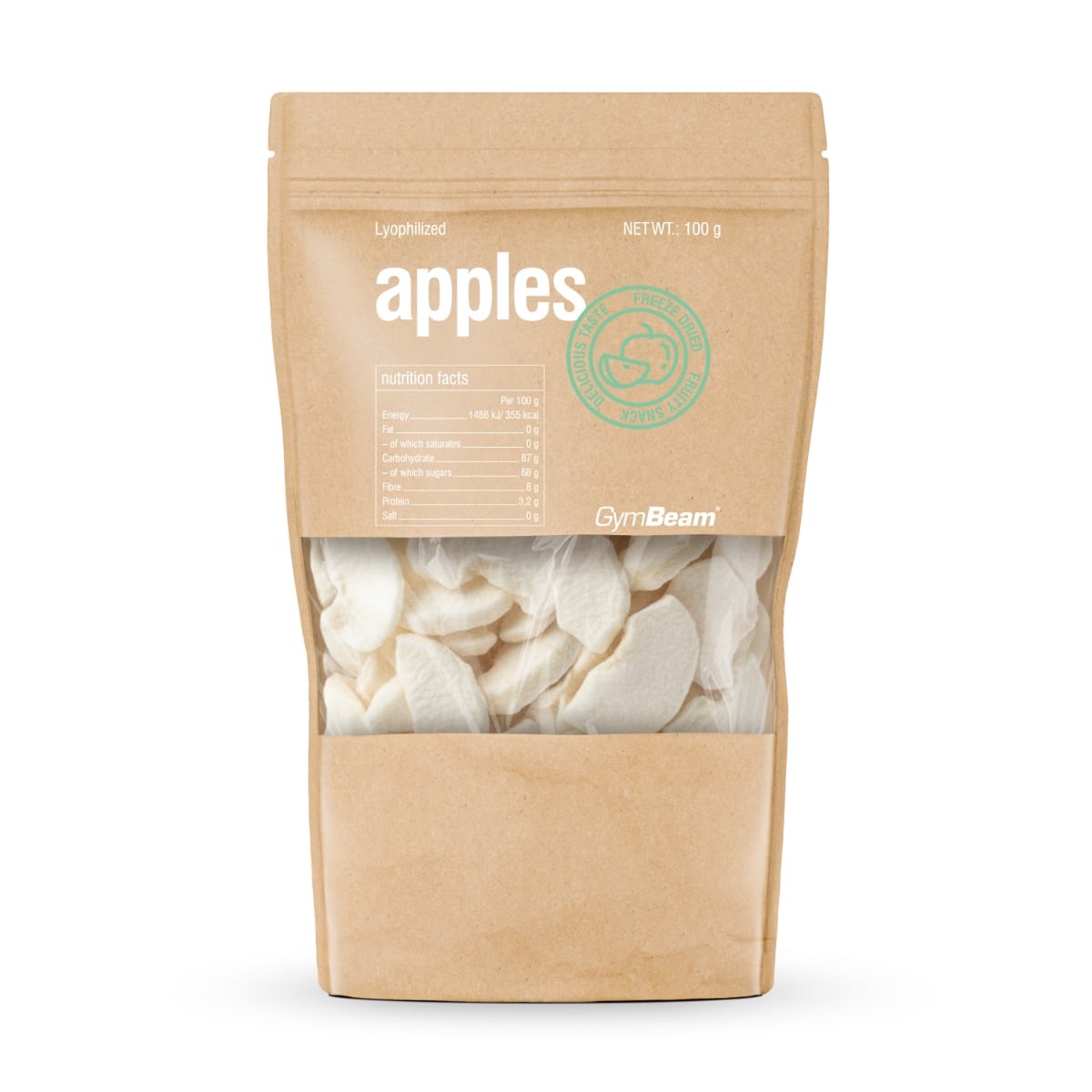 Lyofilizovaná jablka - GymBeam