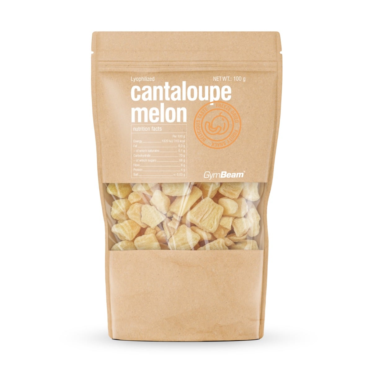 Lyofilizovaný meloun Cantaloupe - GymBeam