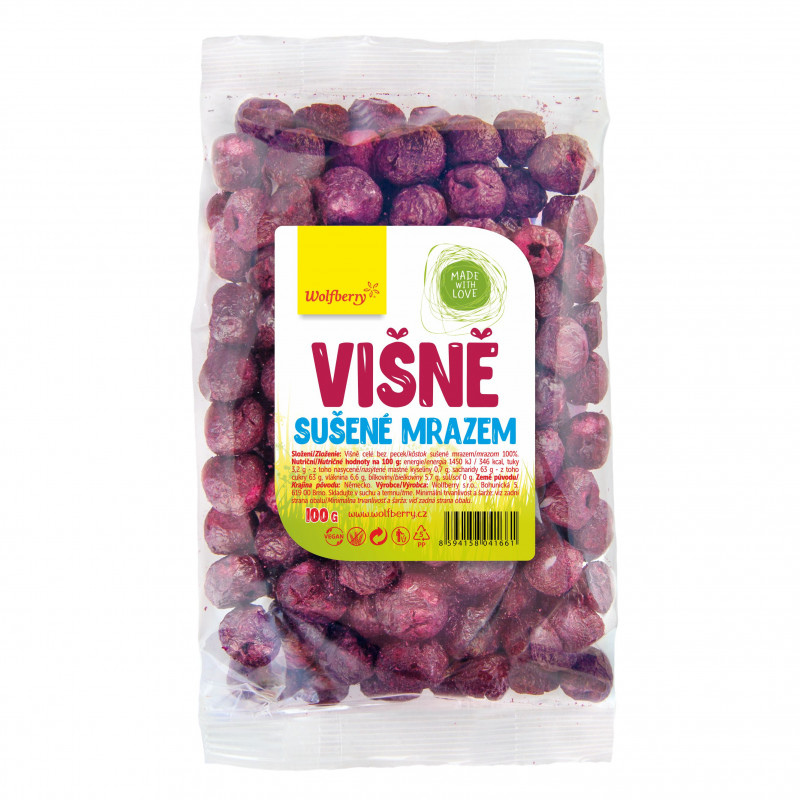 Lyofilizované višně - Wolfberry  6 x 100 g