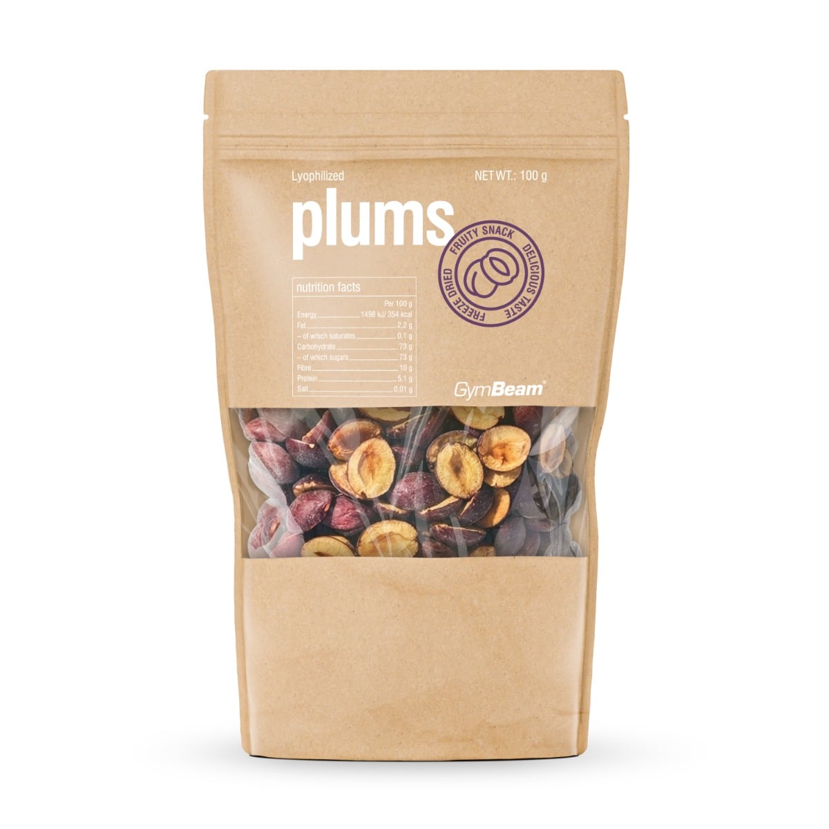 Lyofilizované švestky - GymBeam