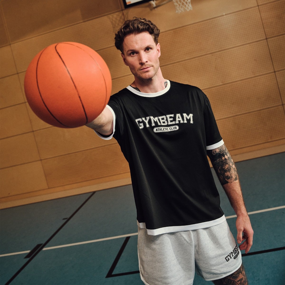 GymBeam Šortky Varsity Grey (obrázek 3)