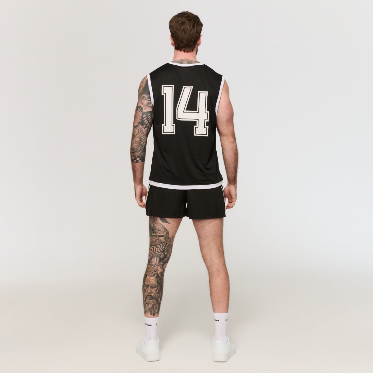 GymBeam Tílko Varsity Black (obrázek 5)