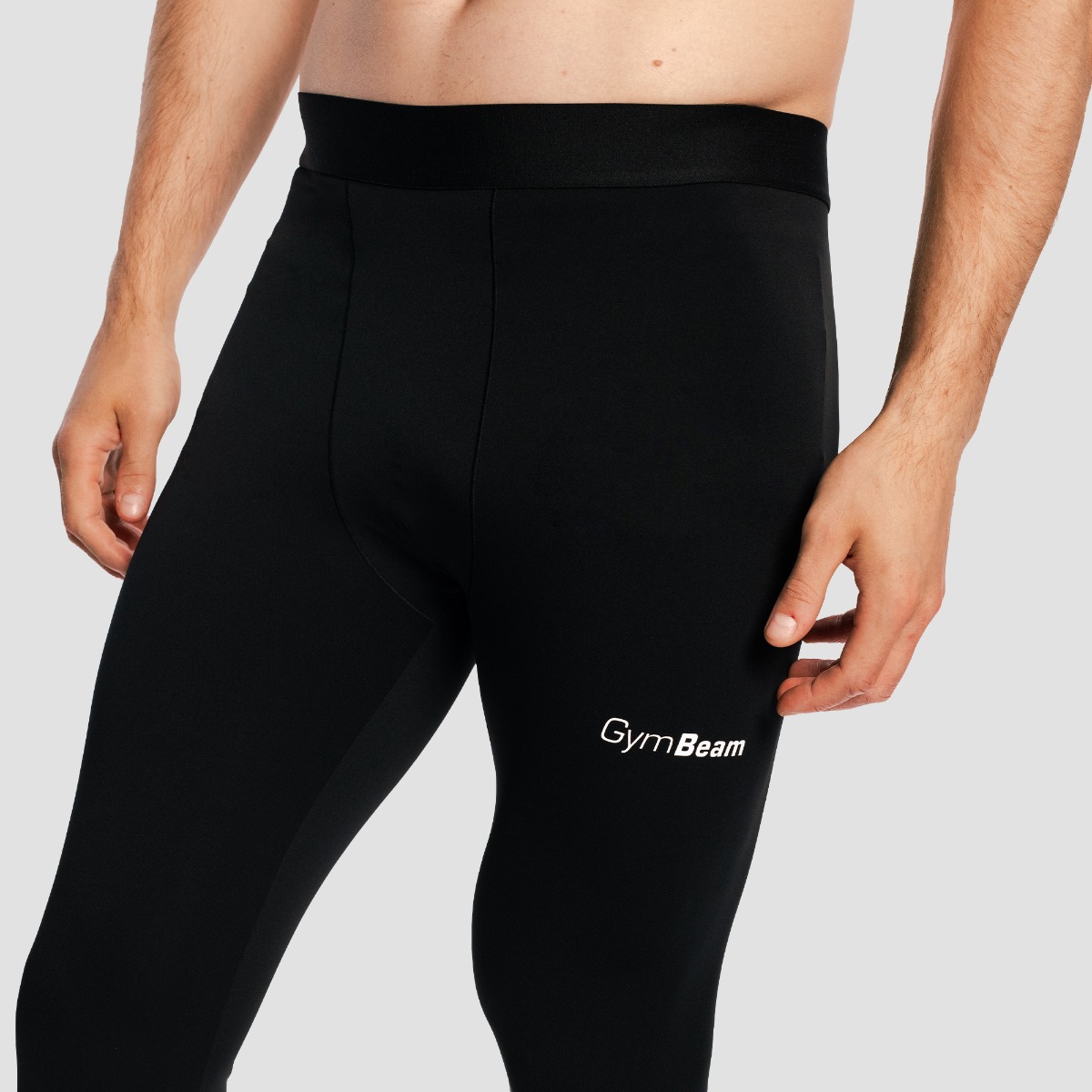 GymBeam Men‘s Combat Leggings Black (obrázek 3)