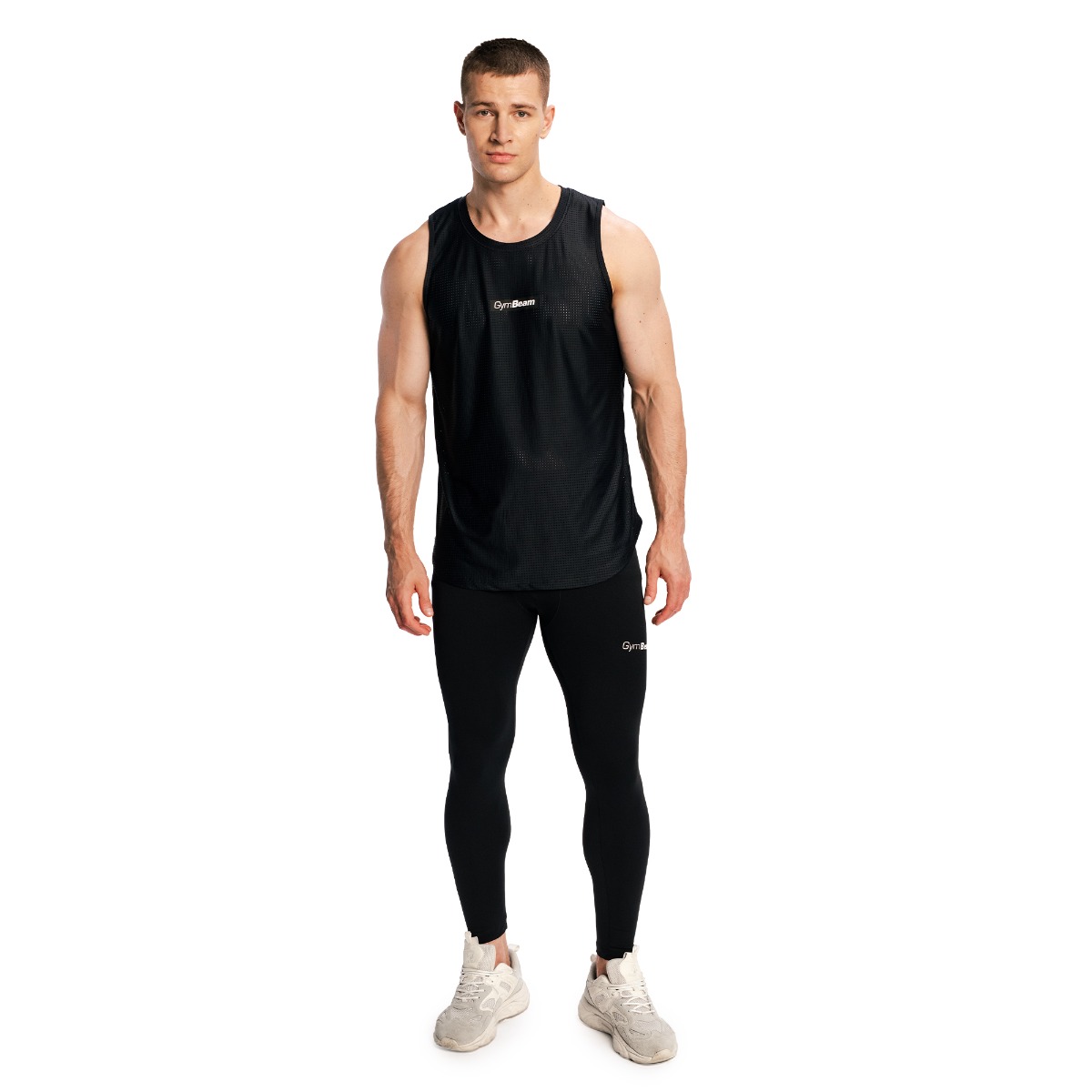 GymBeam Men‘s Combat Leggings Black (obrázek 10)