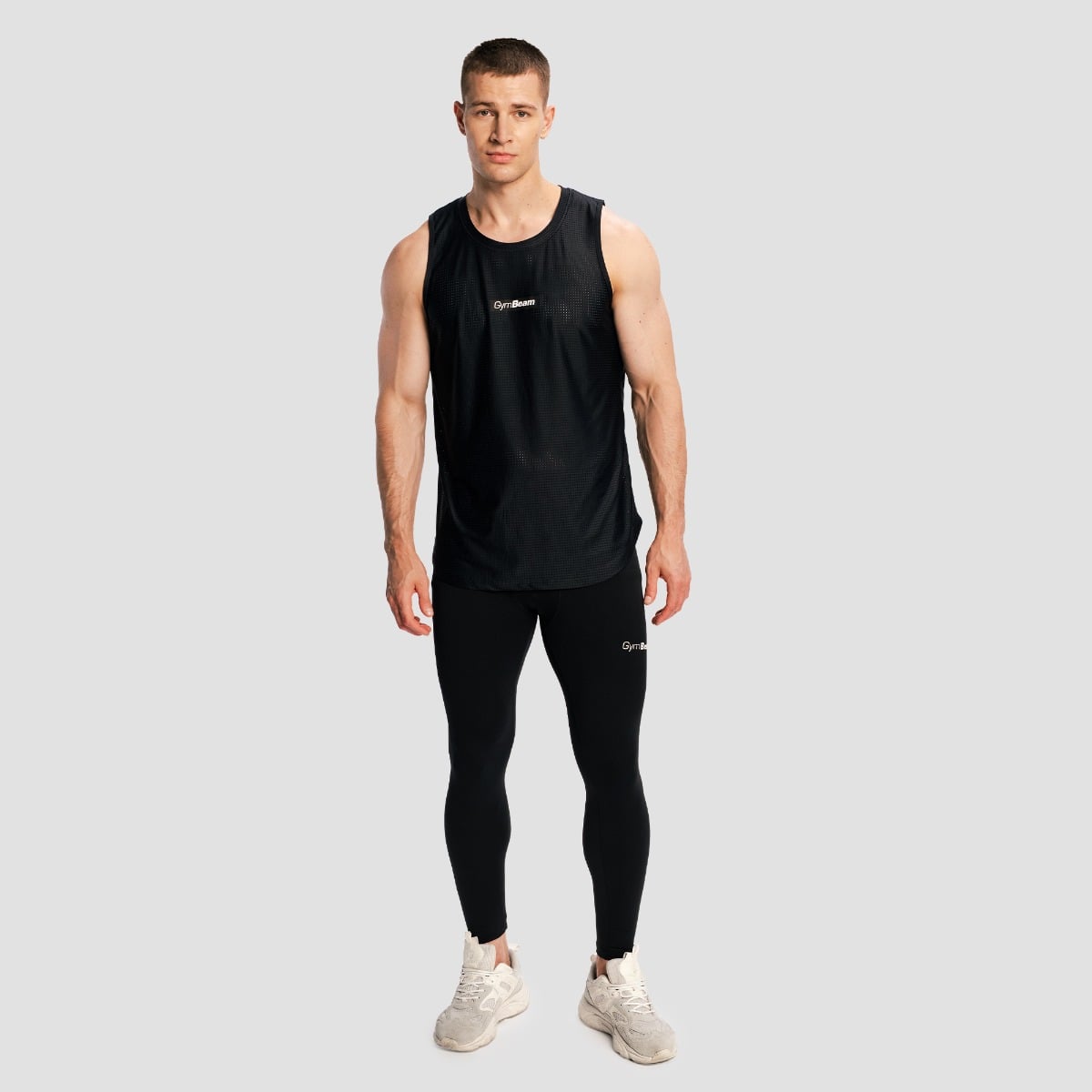 GymBeam Men‘s Combat Leggings Black (obrázek 5)