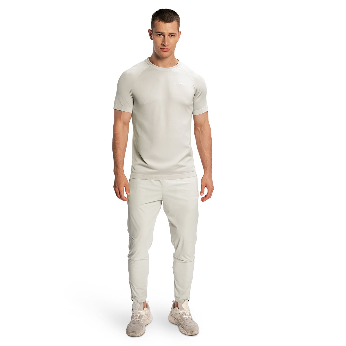 GymBeam Men‘s Pulse X Running T-shirt Gray (obrázek 8)