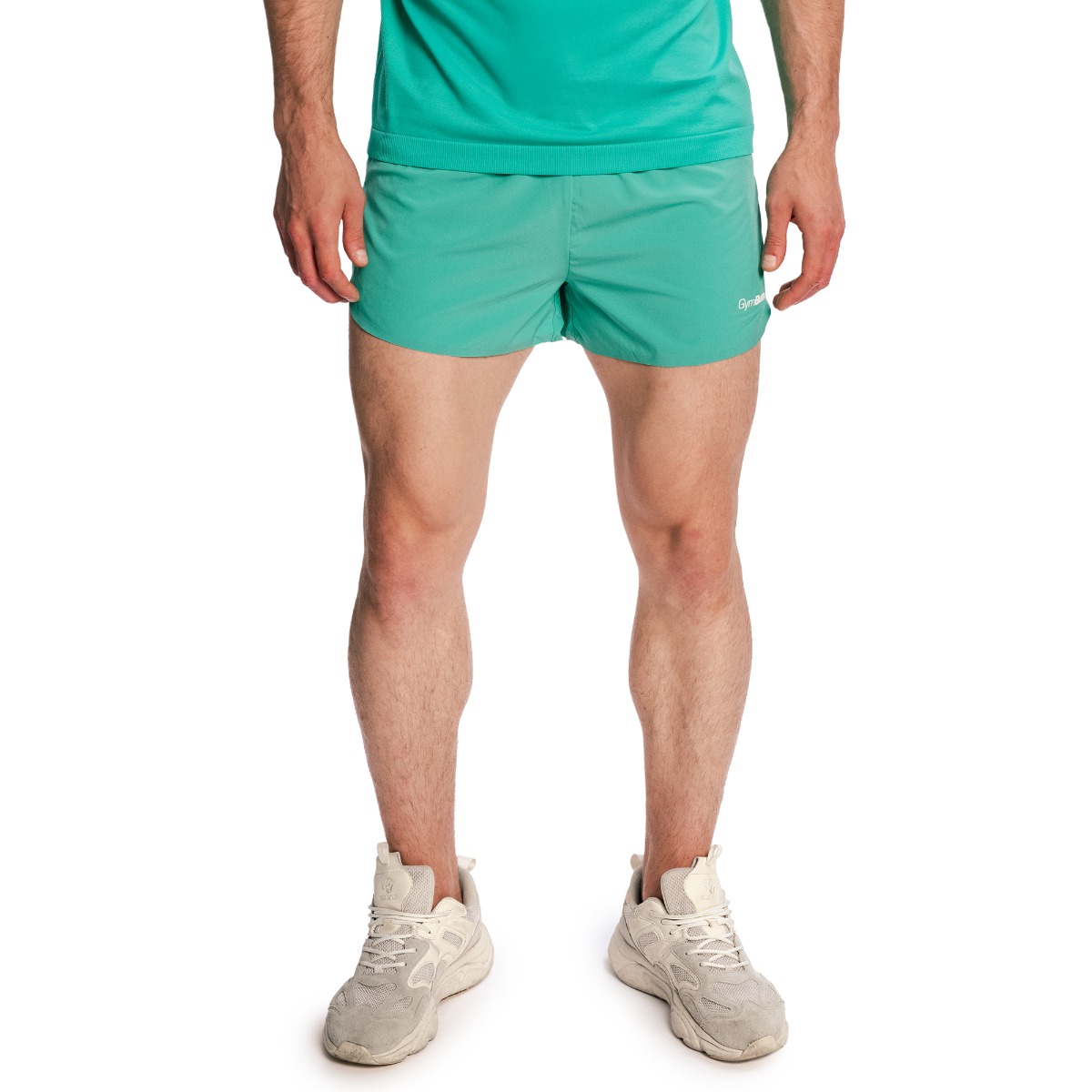 GymBeam Pánské běžecké šortky Pulse X Green (obrázek 6)