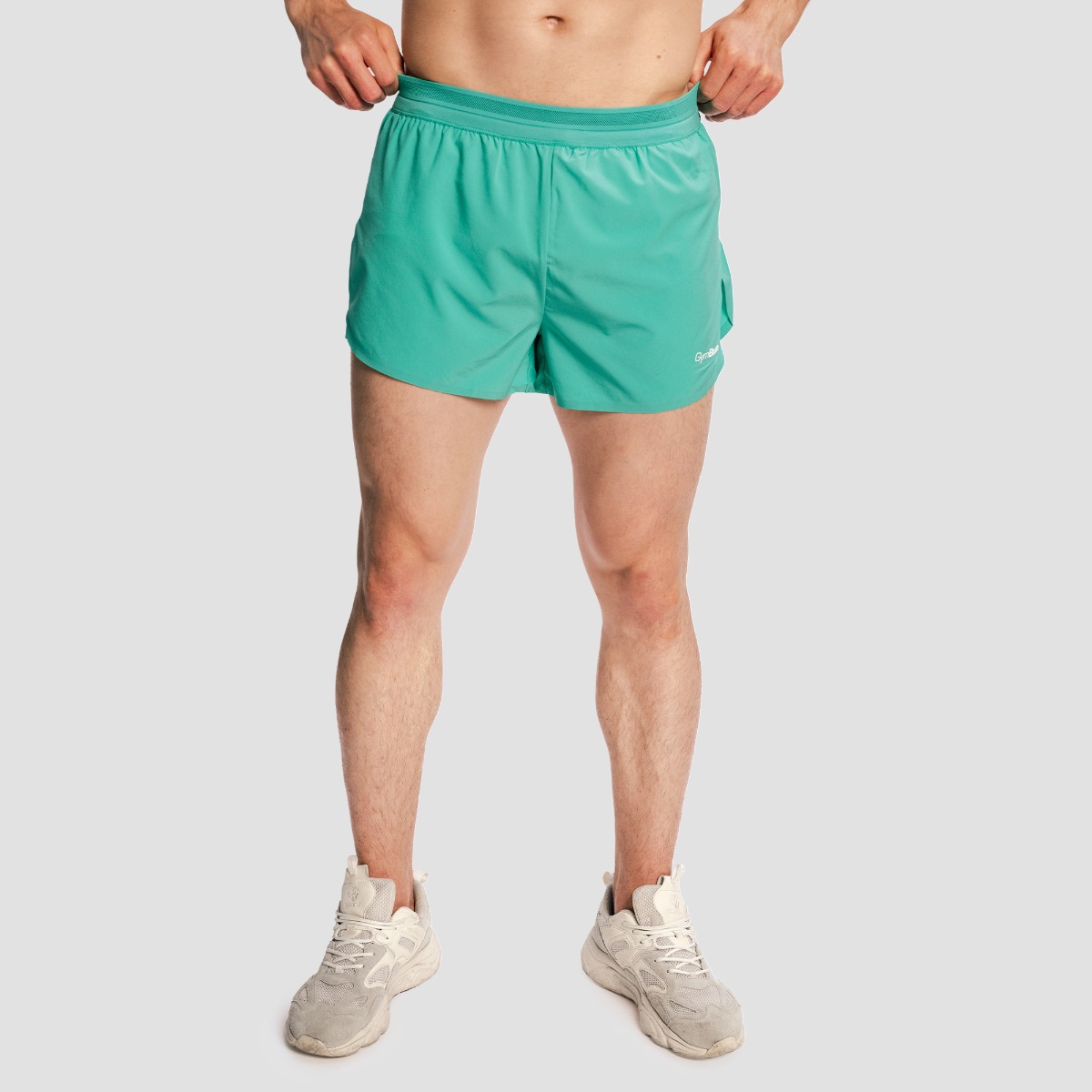 GymBeam Pánské běžecké šortky Pulse X Green (obrázek 3)