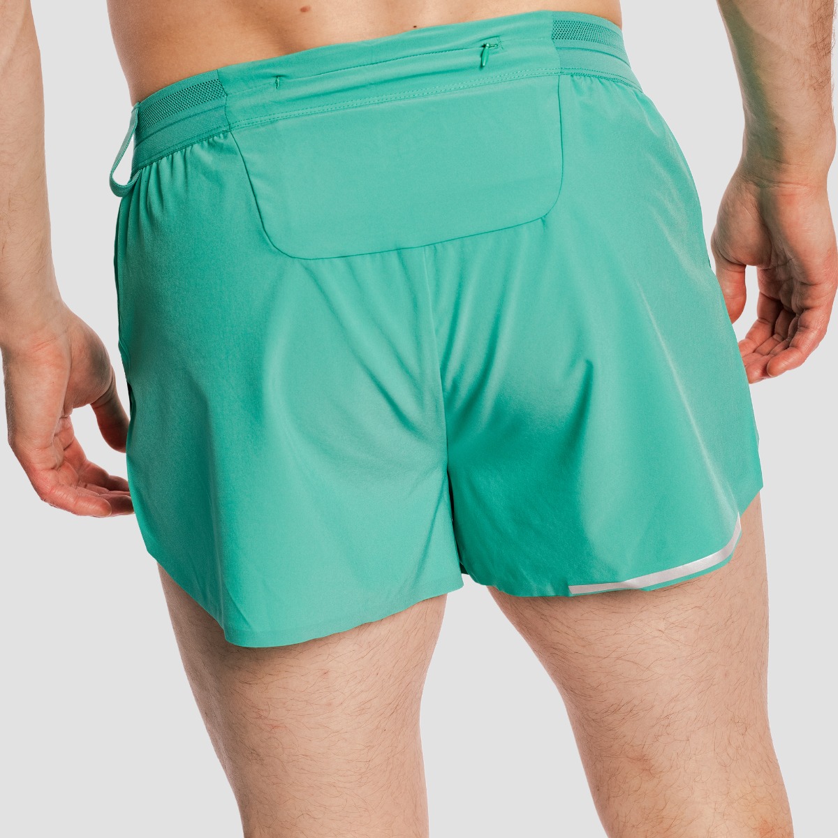 GymBeam Pánské běžecké šortky Pulse X Green (obrázek 4)