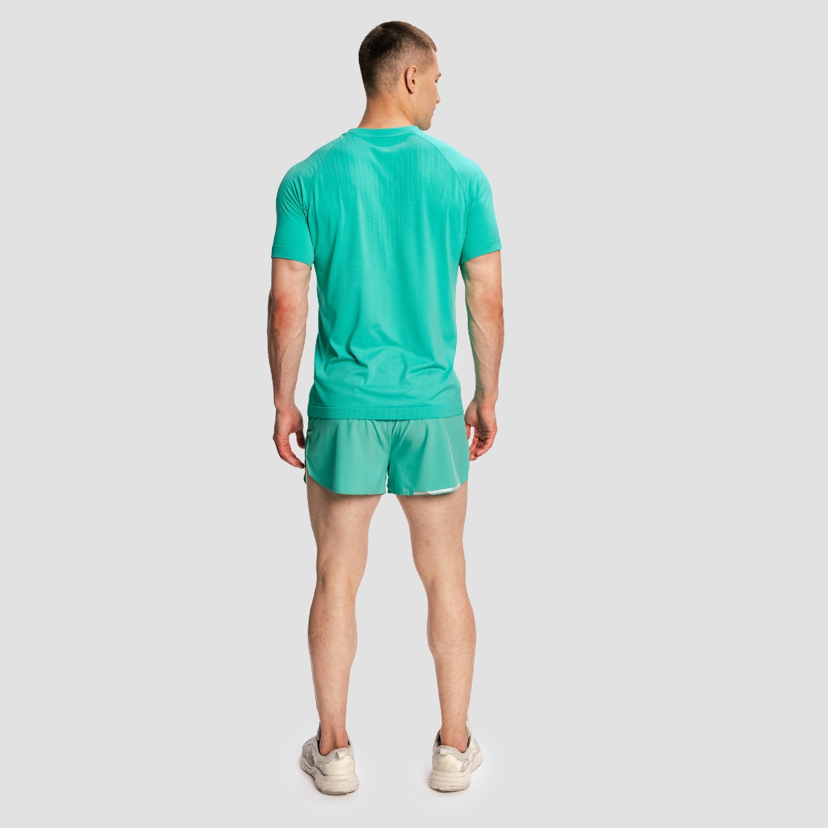 GymBeam Pánské běžecké šortky Pulse X Green (obrázek 5)