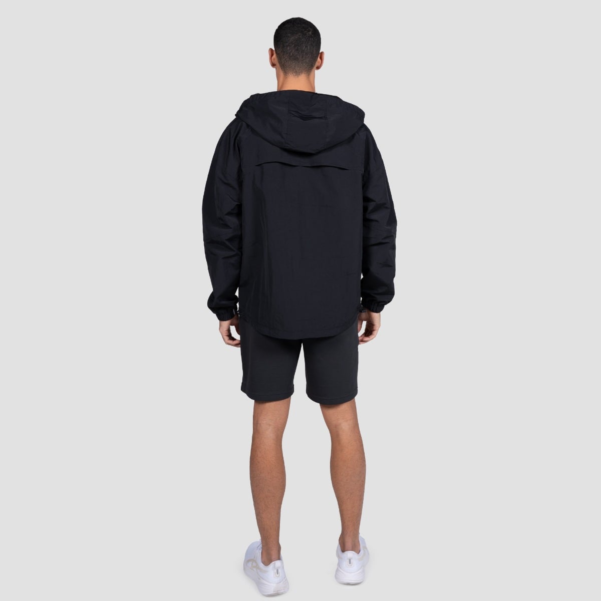 GymBeam Pánská bunda Relay Black (obrázek 5)