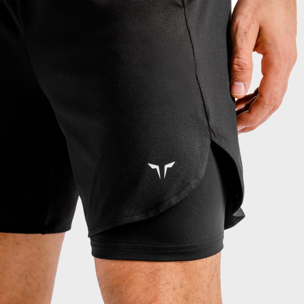 SQUATWOLF Pánské šortky 2in1 Core Mesh Onyx (obrázek 5)