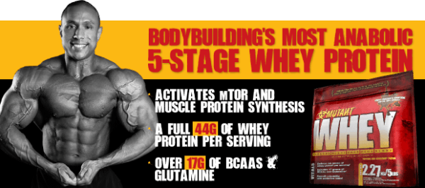 Mutant Whey - PVL vanilková zmrzlina 908 g