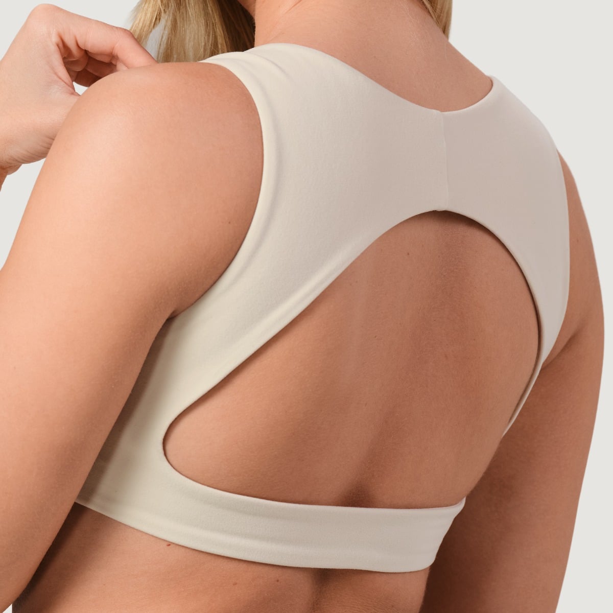 Sportovní podprsenka NEO Almond - GymBeam