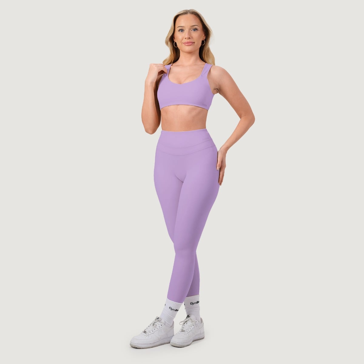 Sportovní podprsenka NEO Iris - GymBeam fialová XL