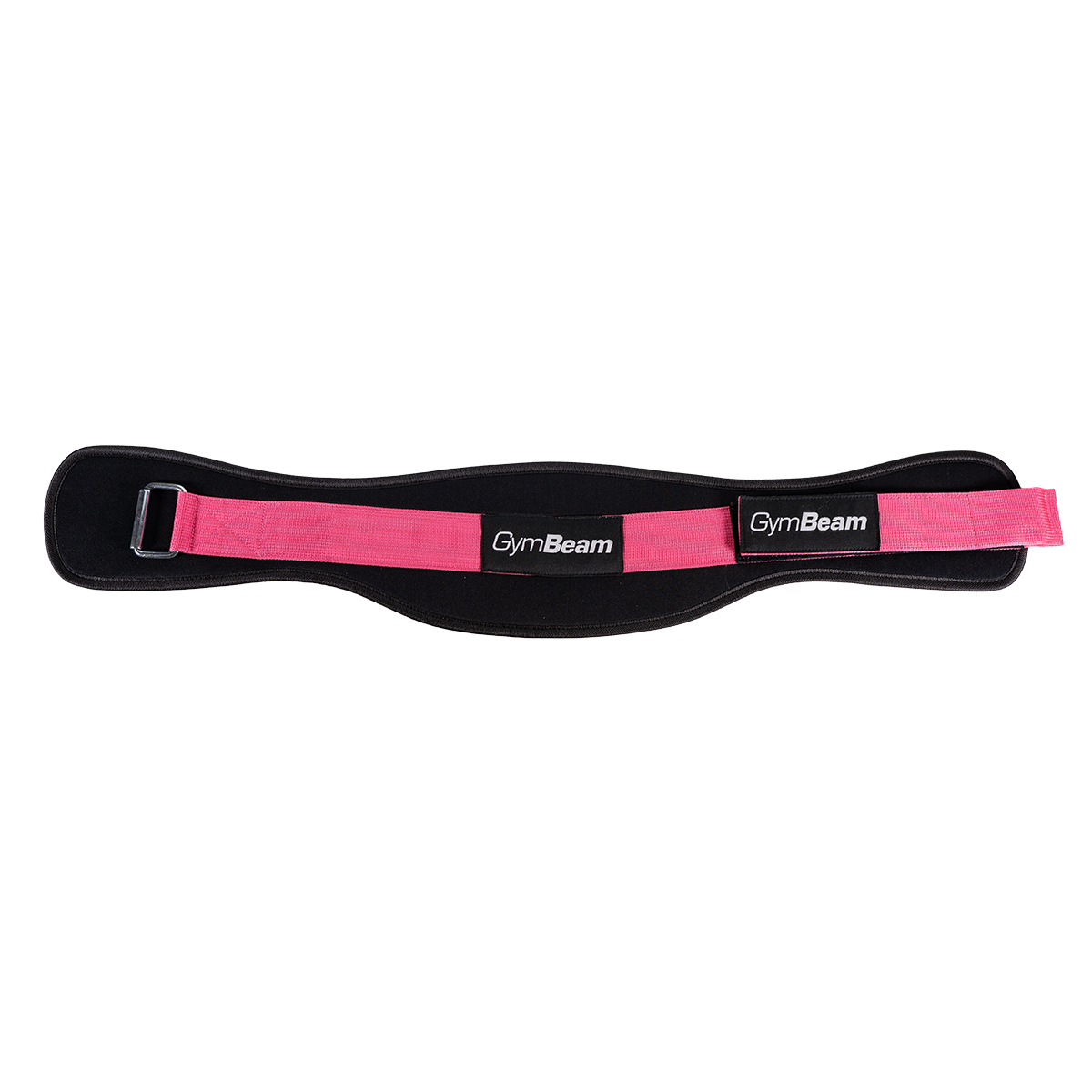 Fitness neoprenový opasek LIFT Black & Pink - GymBeam černá - růžová L