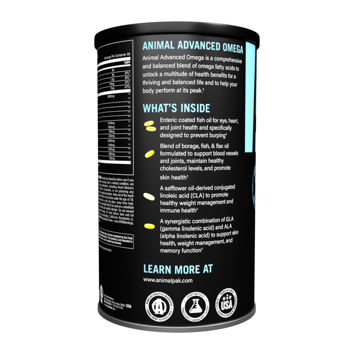 Universal Nutrition Animal Omega (obrázek 3)