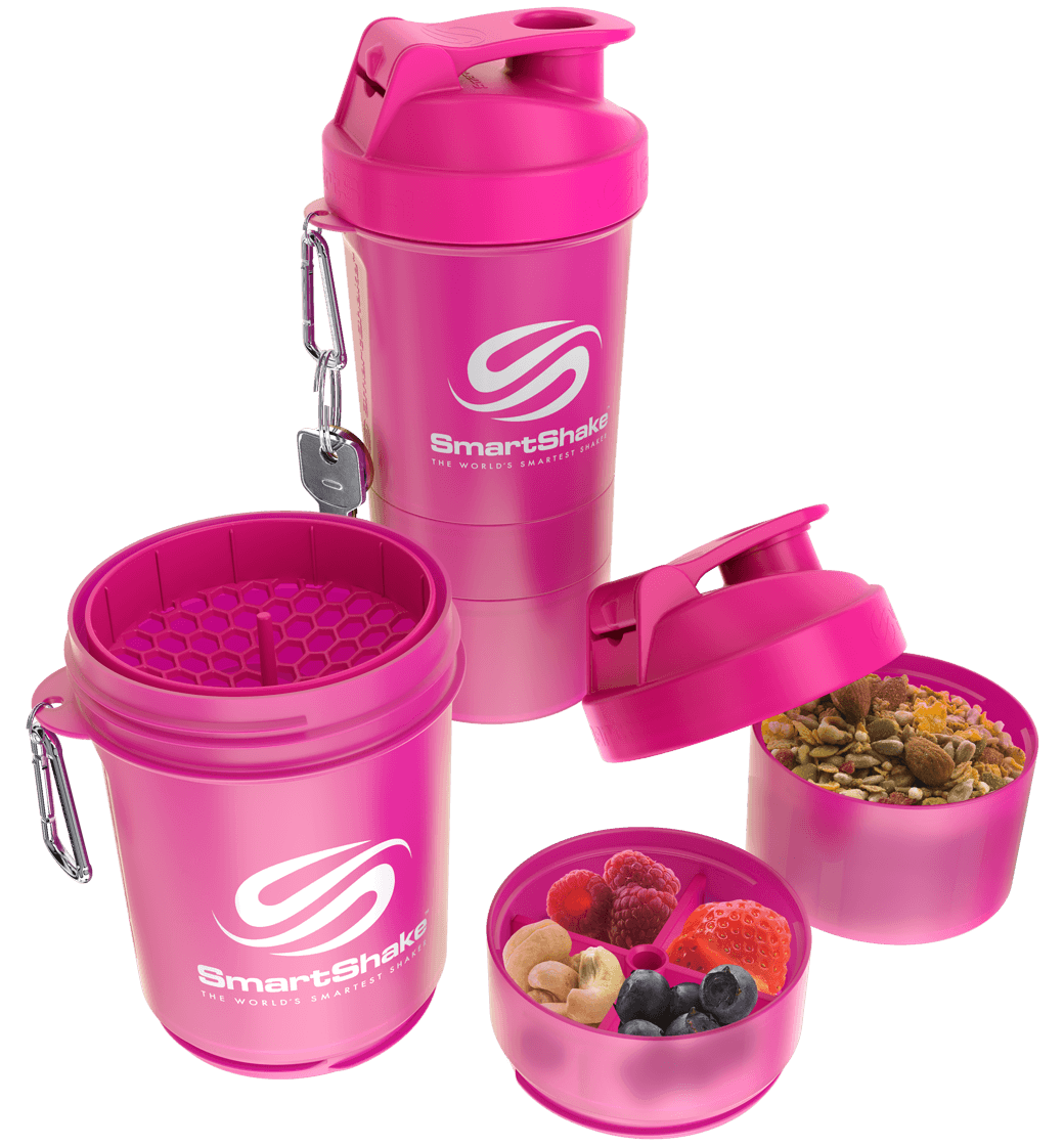 Vícedílný šejkr SmartShake Original Pink 600 ml - SmartShake