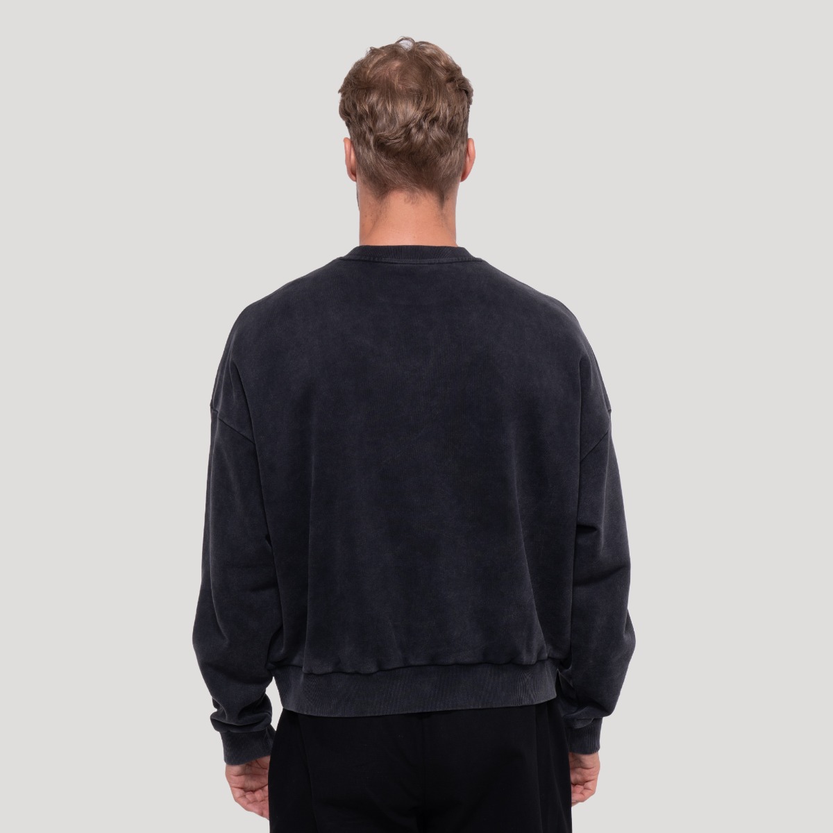 Mikina Persistence Washed Black - GymBeam