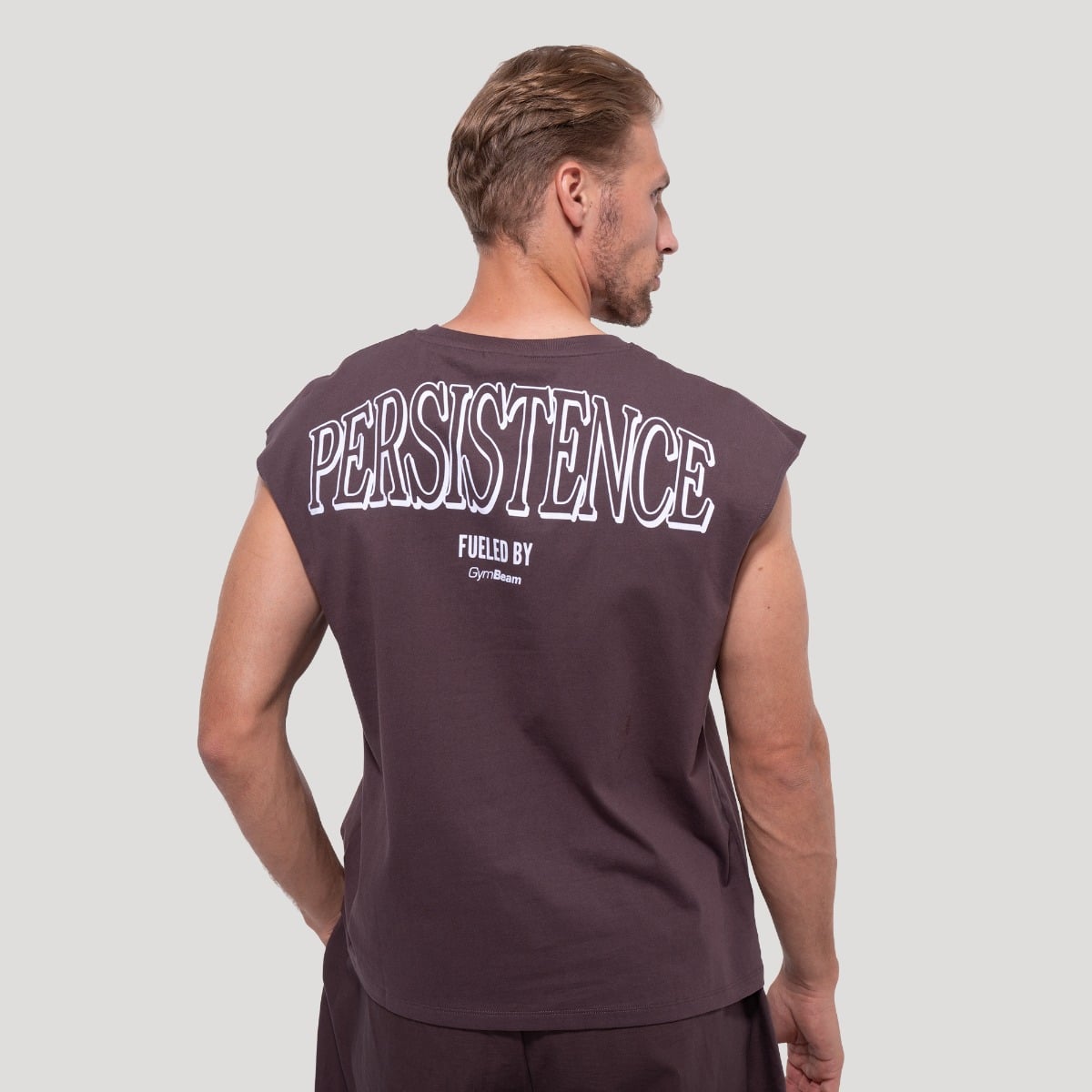 Tílko Persistence Brown - GymBeam