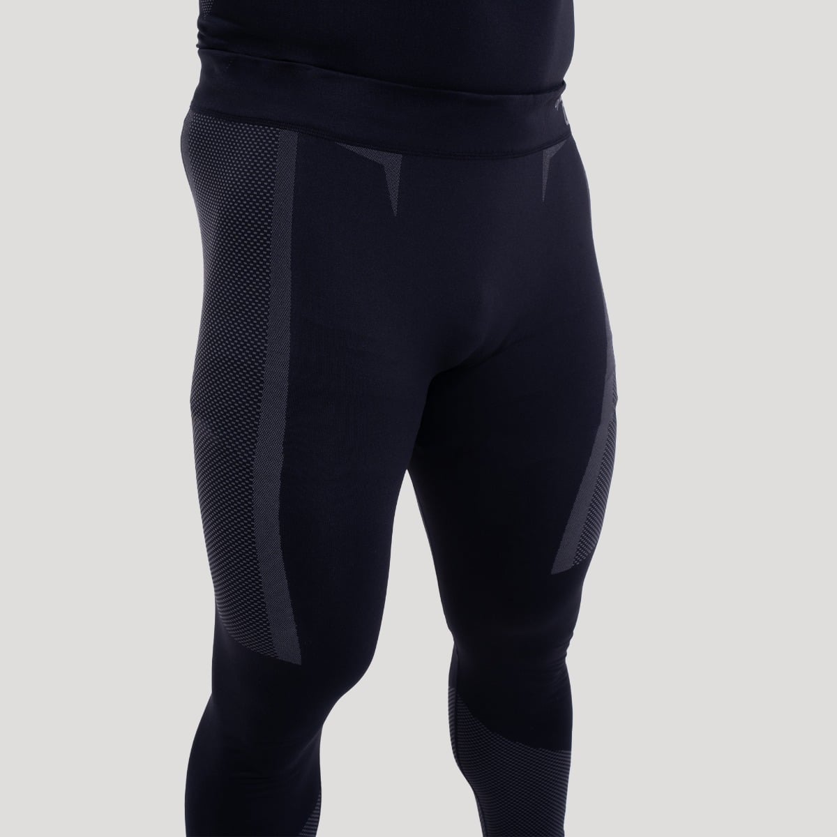 Bezešvé legíny OG1 Black/Grey - GymBeam