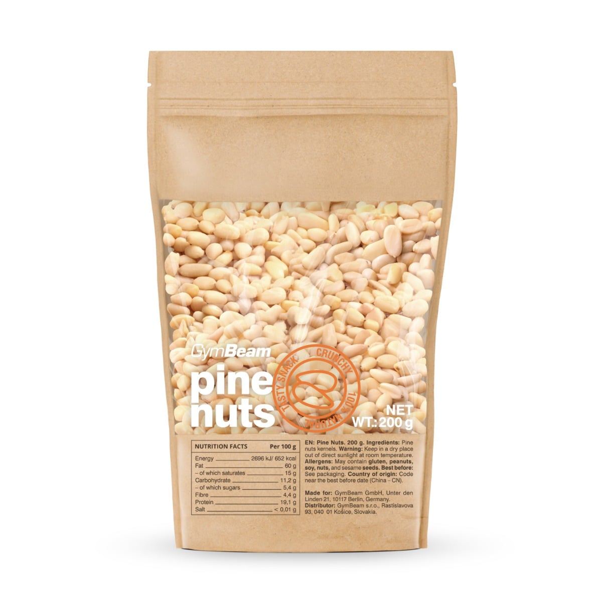 GymBeam Pine nuts