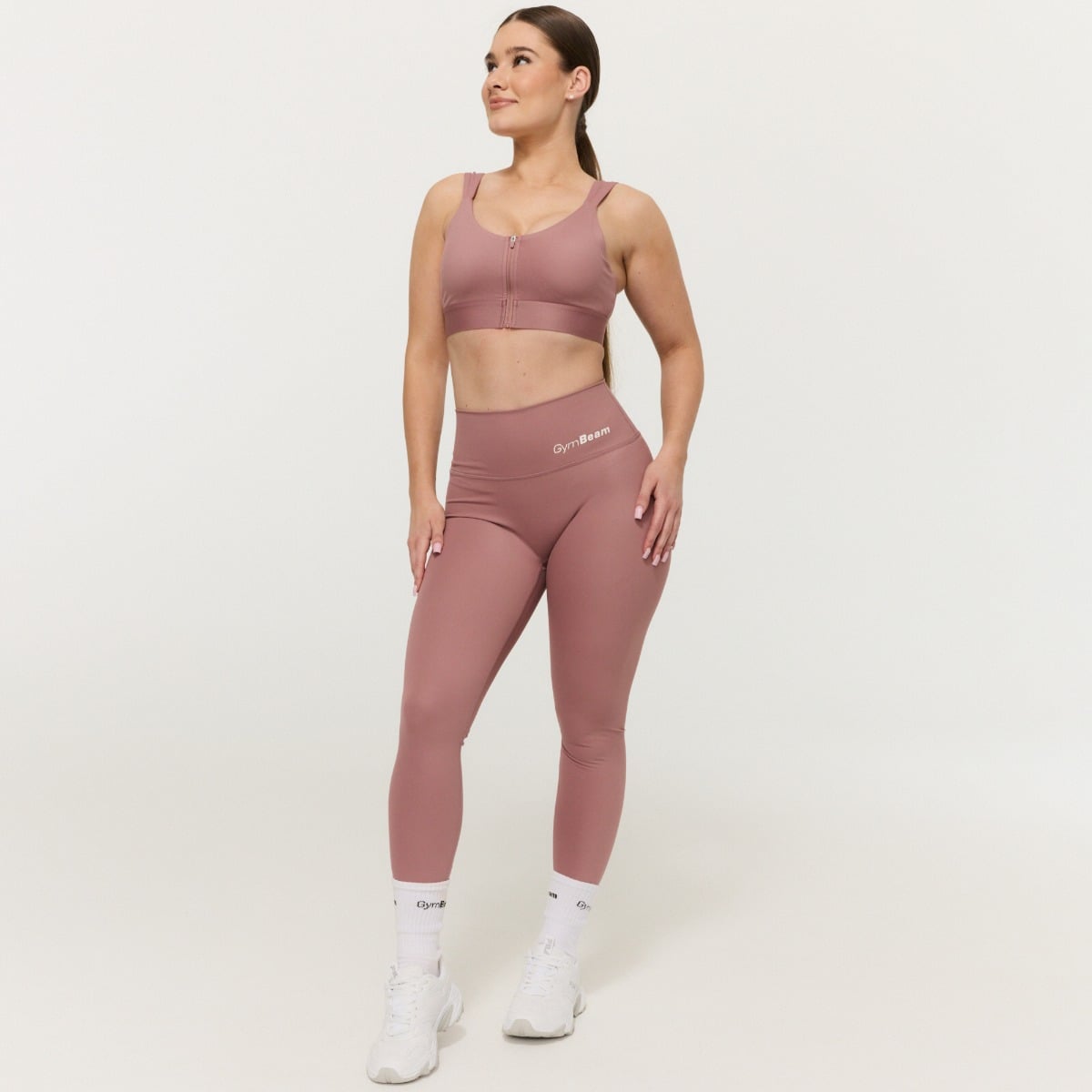 Sportovní podprsenka Prime Haze - GymBeam růžová L