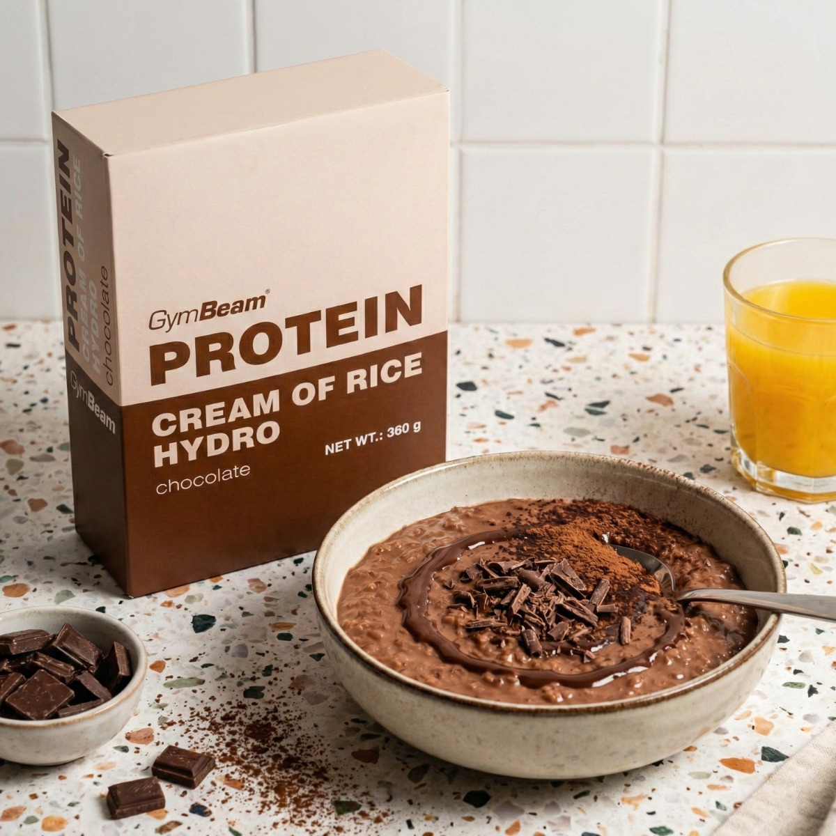 GymBeam Proteinová rýžová kaše (hydro) (obrázek 4)