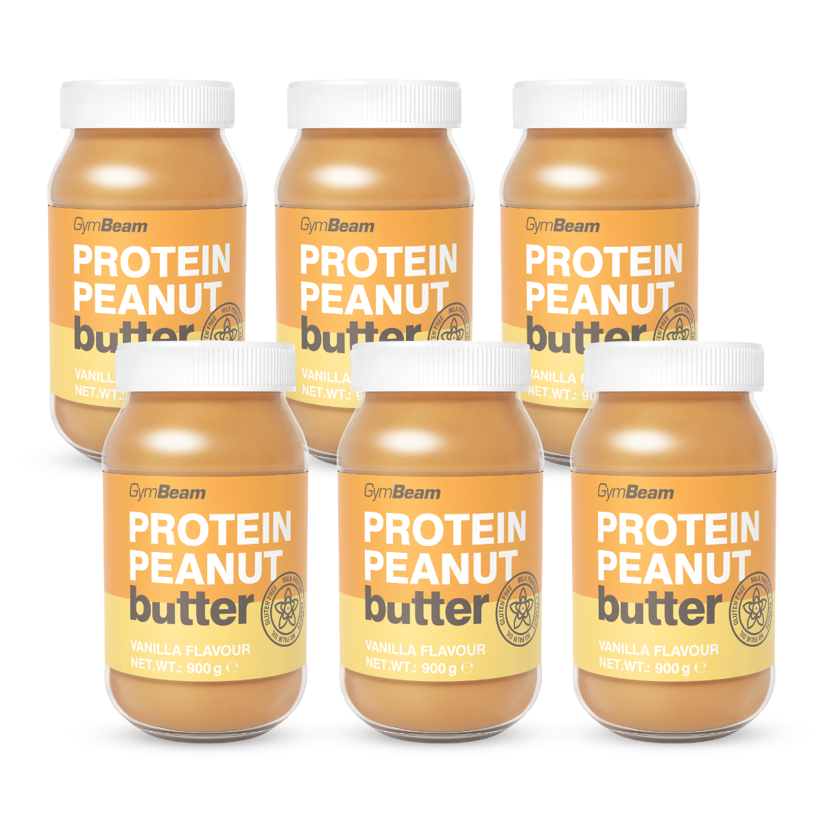 GymBeam Proteinové arašídové máslo